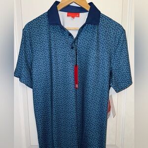 Redvanly NWT Hartwell Polo Shirt in "Limogenes"